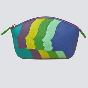 Ili New York Cosmetic Case with Faces